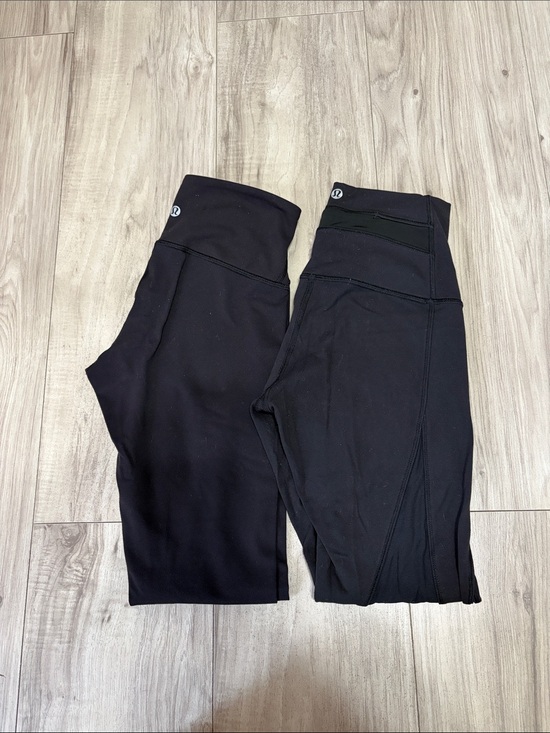 lululemon athletica Pants - lululemon athletica Black High-Rise Leggings Duo